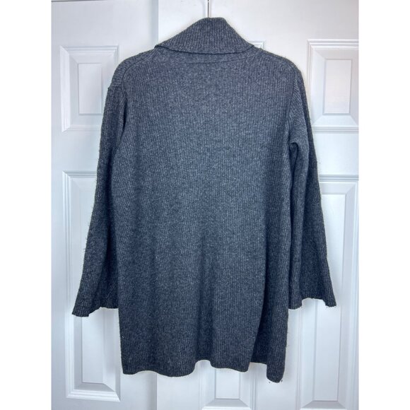 Madewell Dark Gray Turtleneck Sweater Dress - Picture 6 of 9